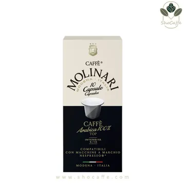 کپسول قهوه نسپرسو مولیناری صددرصد عربیکا Molinari 100% Arabica